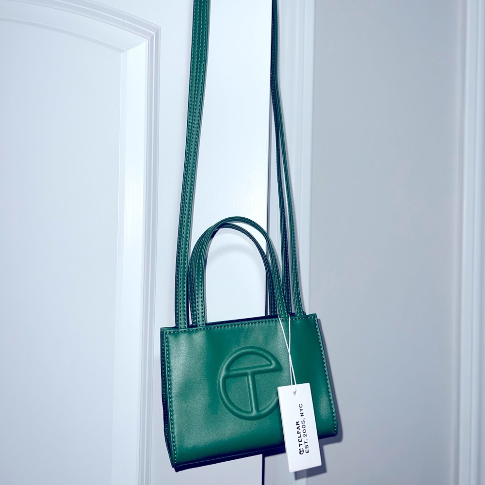 Green Telfar small bag